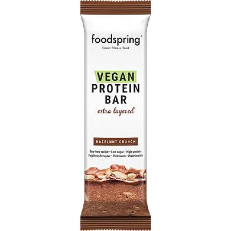 Food Spring Gmbh Vegan Protein Bar Foodspring Nocciola 60g