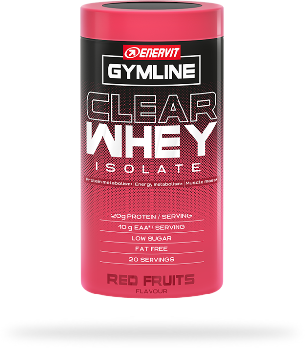 Gymline Clear Whey Isolate Red Fruit Enervit® 480g