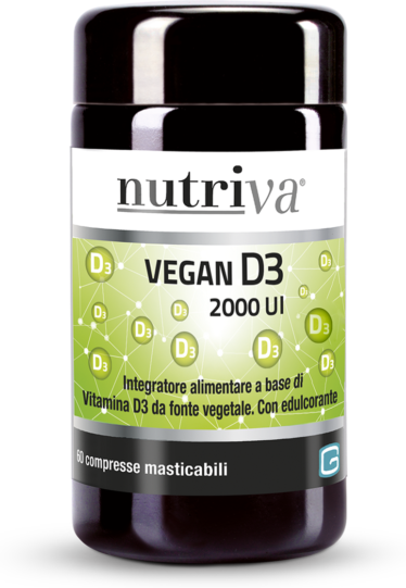 Giuriati Group Srl Nutriva Vegan D3 60 Compresse 2000ui