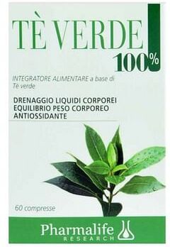 Pharmalife Research Srl Te' Verde 100% Integratore Alimentare 60cpr