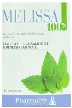 Pharmalife Research Srl Melissa 100 60 Compresse