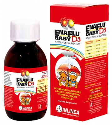 Inlinea Srl Enaflu Baby D3 Soluzione Orale 150 Ml