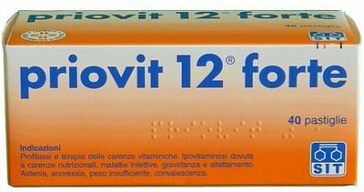 Sit Laboratorio Farmac. Srl Priovit 12 Forte 40 Caramelle