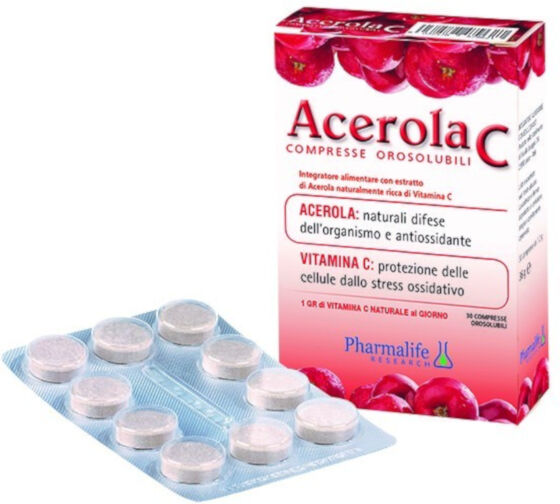 Pharmalife Research Srl Acerola C 30 Compresse Orosolubili