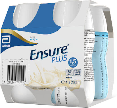 Abbott Ensure Plus Vaniglia 4x200ml