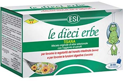 Esi Le Dieci Erbe Tisana 20 Filtri