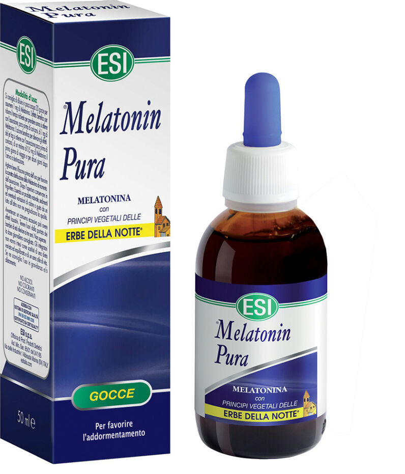 Esi Melatonin Pura Con Erbe Della Notte Gocce 1mg