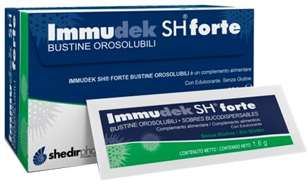 Shedir Pharma Srl Unipersonale Immudek Sh Forte 16 Bustine Orosolubili