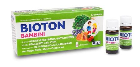 Sella Srl Bioton Bambini 12+2 Flaconi 10ml