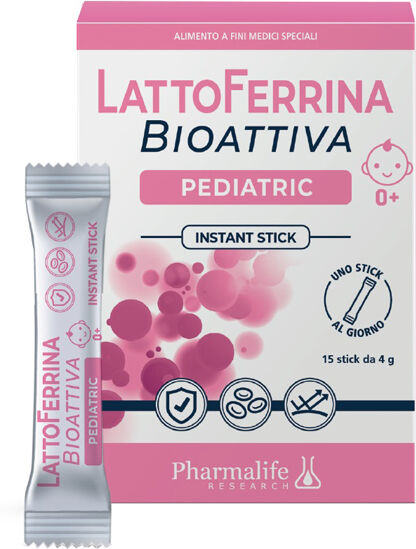 Pharmalife Research Srl Lattoferrina Bioattiva Pediatric 15 Stick 4 G