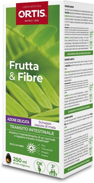 Ortis Laboratoires Pgmbh Frutta & Fibre Azione Del250ml