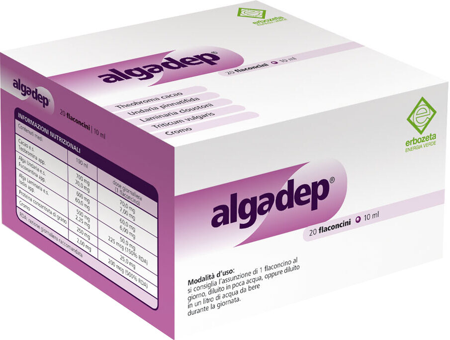 Erbozeta Spa Algadep 20 Ampolle 10ml