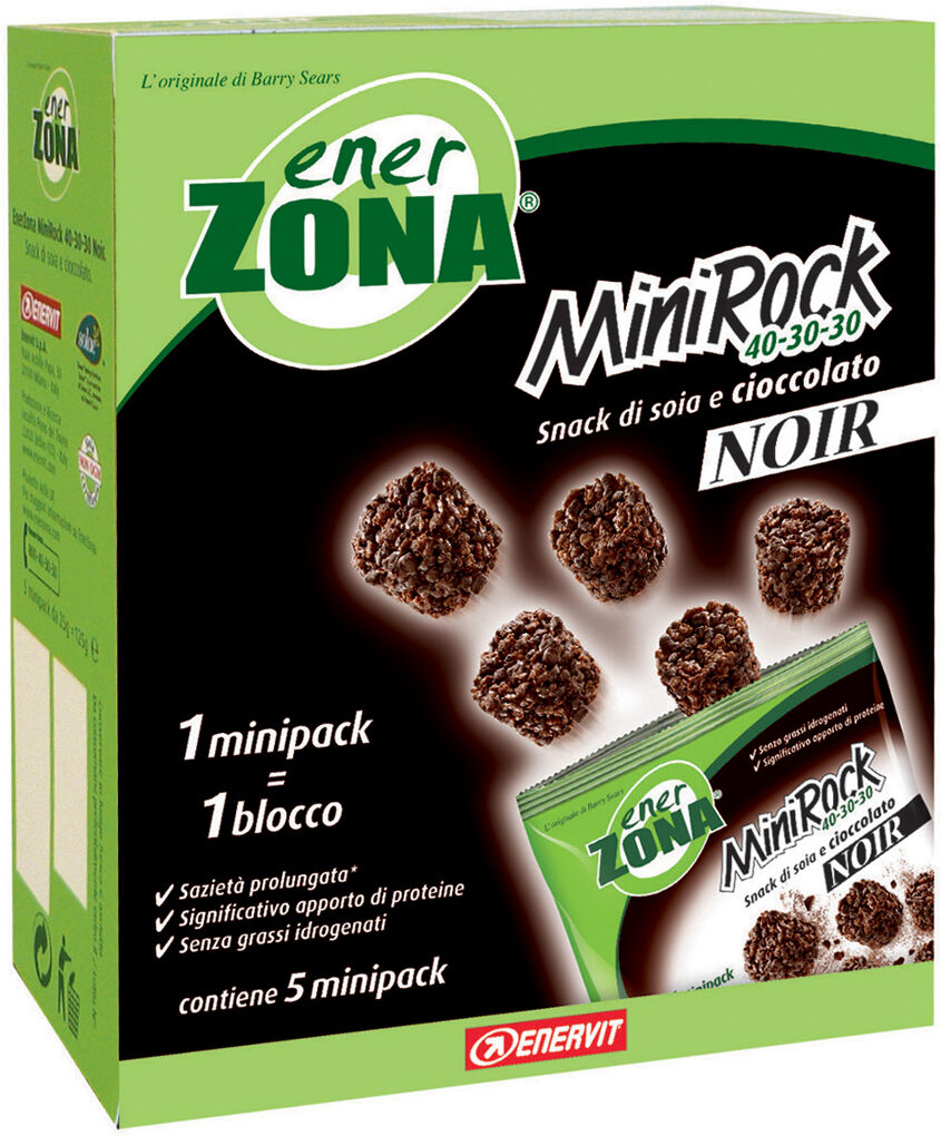 Enervit Enerzona Minirock Noir Astuccio 5 Bustine