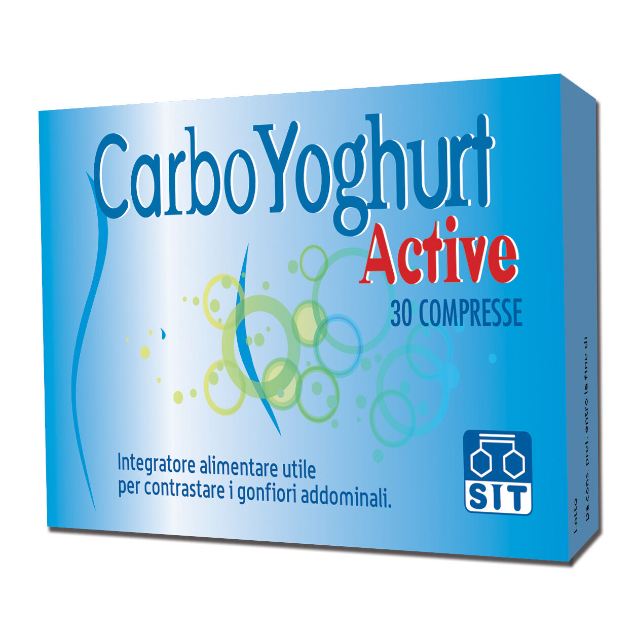 Sit Laboratorio Farmac. Srl Carboyogurt Active 30 Cpr