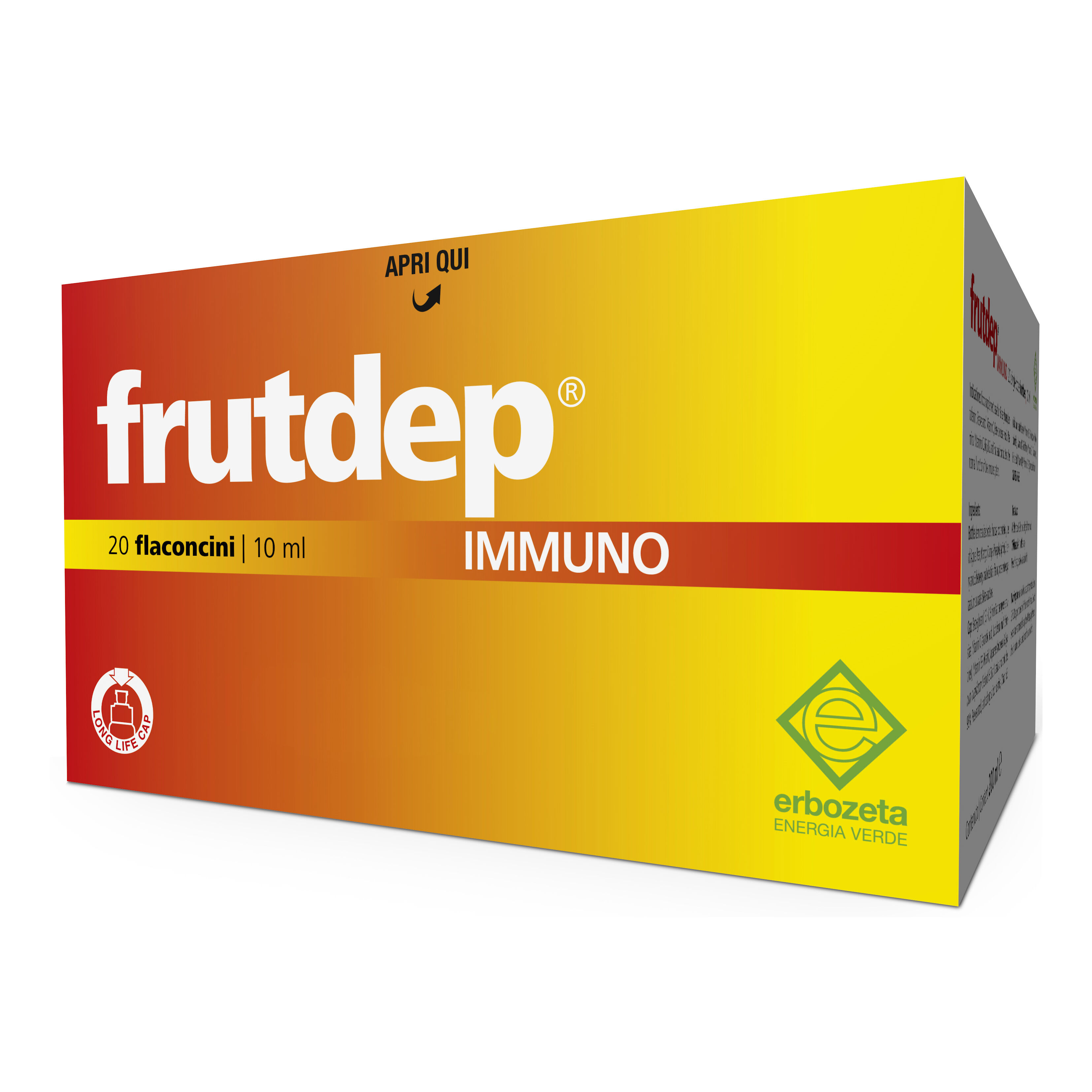 Erbozeta Spa Frutdep Immuno 20 Ampolle 10ml