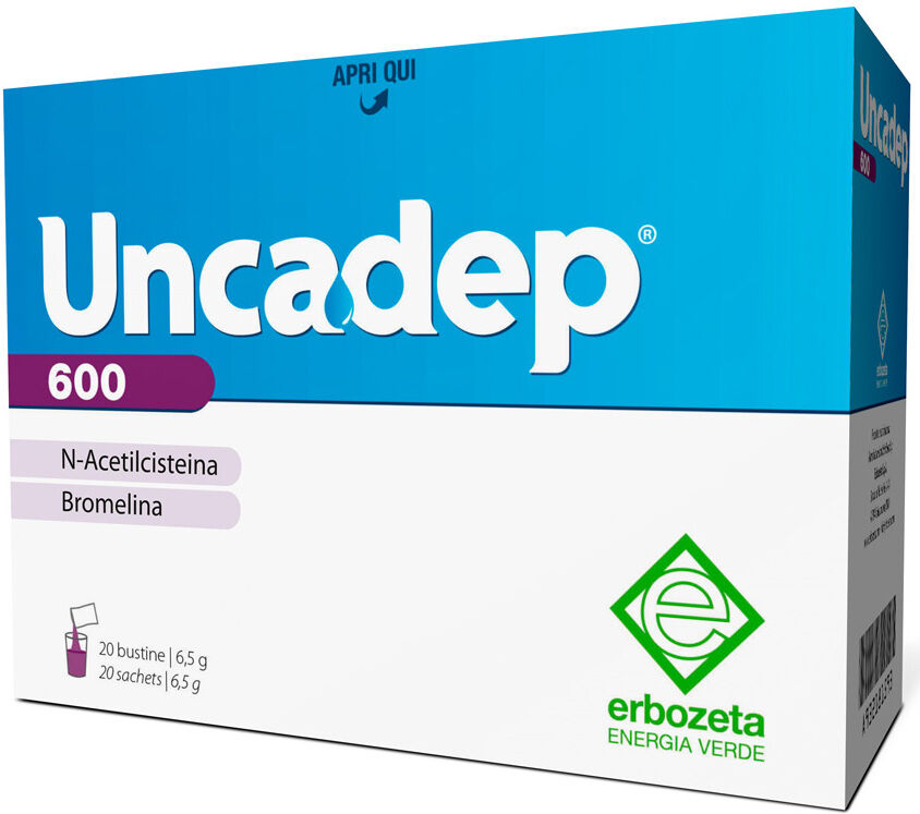 Erbozeta Spa Uncadep*600 20 Bust.6,5g