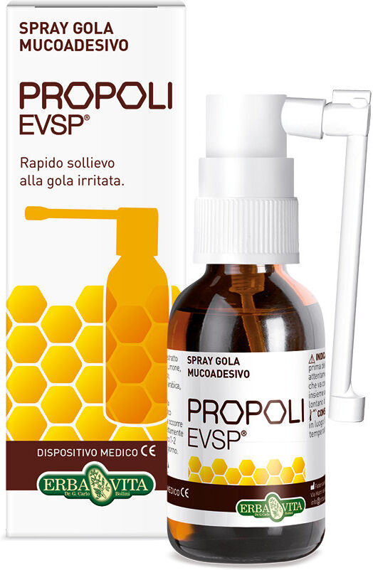 Erba Vita Propoli Evsp Spray Gola 20ml Erbavita