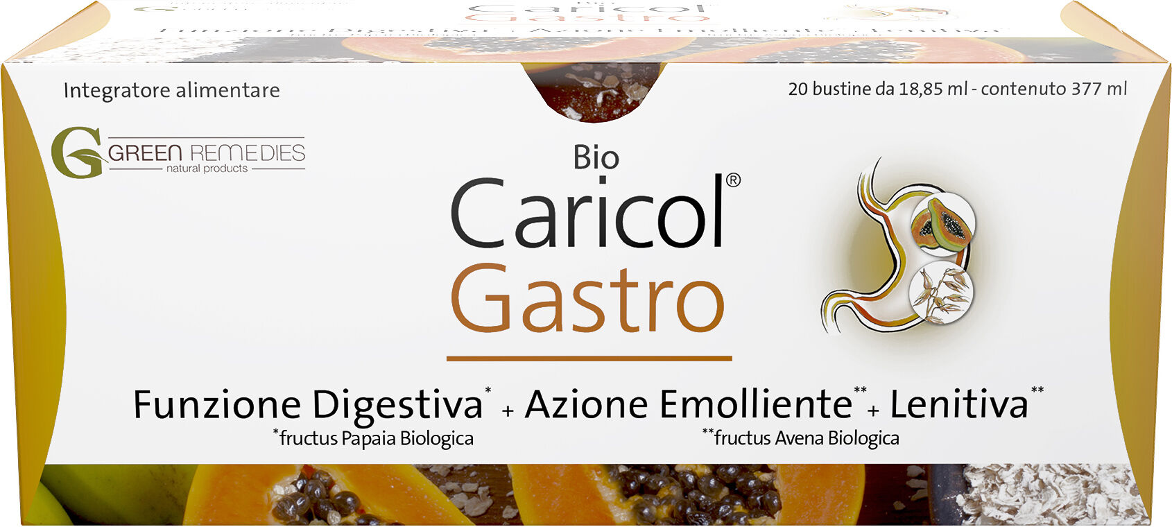 Green Remedies Spa Bio Caricol Gastro 20 Bust.