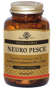 Solgar It. Multinutrient Spa Solgar Neuro Pesce Integratore Alimentare 50 Perle Softgels