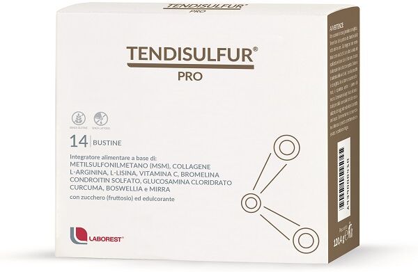 Laborest Tendisulfur Pro Integratore Tendini 14 Bustine