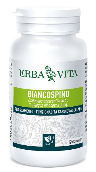 Erba Vita Biancospino 125 Tavolette 400 mg