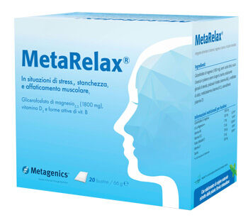Metagenics Metarelax Nuova Formula 20 Bustine