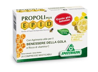 Specchiasol Epid Limone e Miele 20 Compresse Masticabili