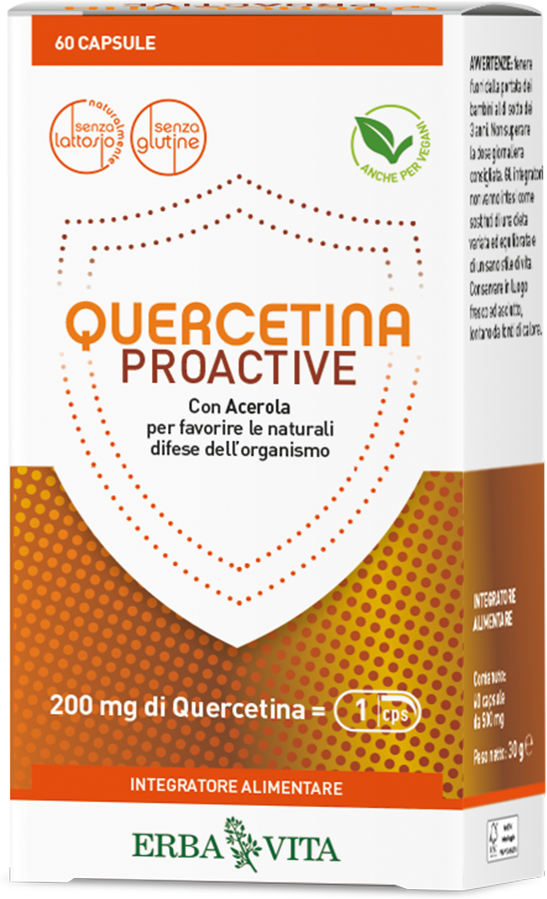 Erba Vita Quercitina Proactive Difese immunitarie Integratore alimentare