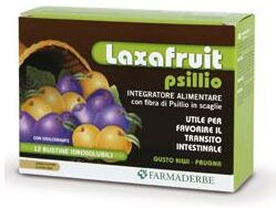 Farmaderbe Laxafruit Psyllio 12 Bustine