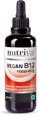 Nutriva Vegan B12 Integratore Vitaminico 30 ml