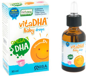 Vitadha Baby Drops Integratore Funzioni Cognitive e Sistema Immunitario 30 ml