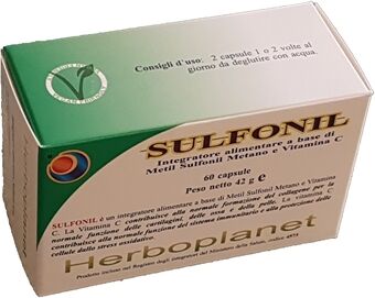 Herboplanet Sulfonil Integratore Vitamina C 60 Capsule