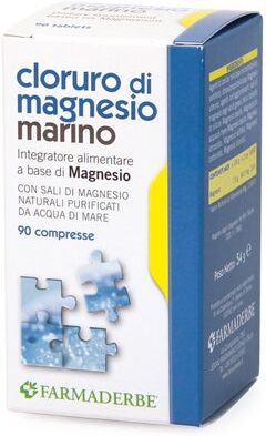 Farmaderbe Cloruro Magnesio Integratore 90 Compresse