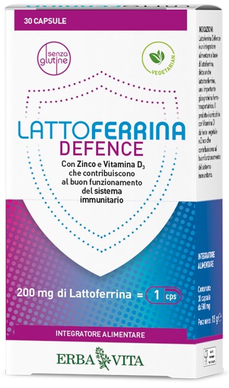 Erba Vita Lattoferrina Defence 30 Capsule