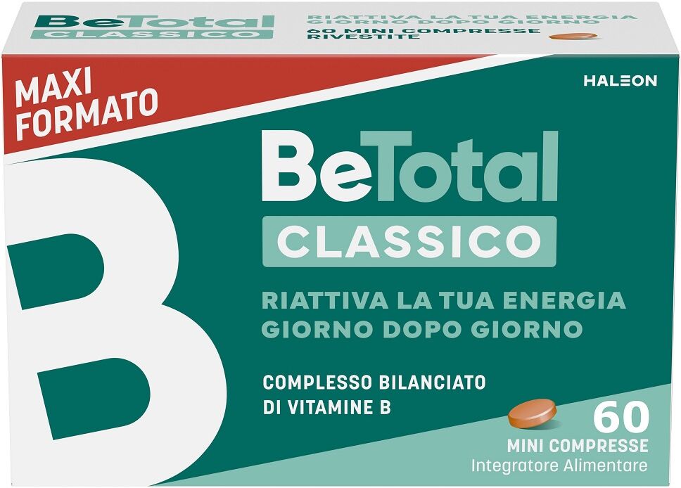 Be-Total Integratore Alimentare Complesso Bilanciato Di Vitamine B 60 Compresse