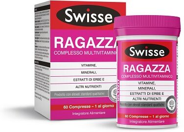 Swisse Ragazza Integratore Multivitaminico 60 Compresse