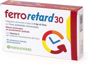 Farmaderbe Ferro Retard 30 Compresse