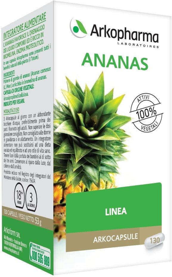 Arkopharma Arkocapsule Ananas 130 capsule