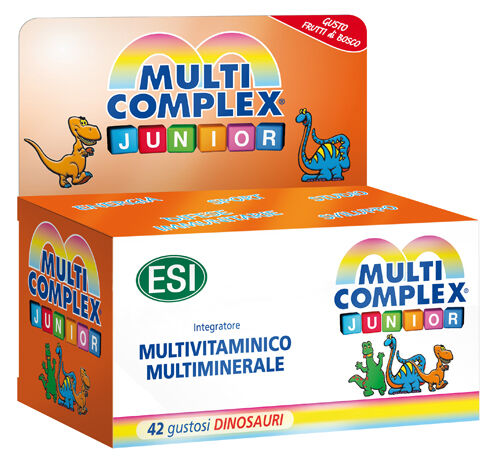 Esi Multicomplex Junior Integratore Vitamine e Sali Minerali 42 Dinosauri Mastic