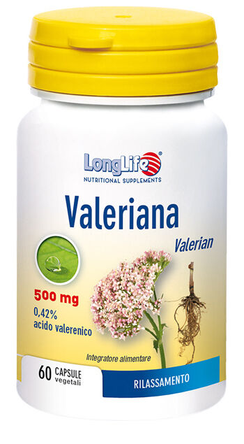 Long Life Longlife Valeriana Integratore Per Il Sonno 60 Capsule 500 mg