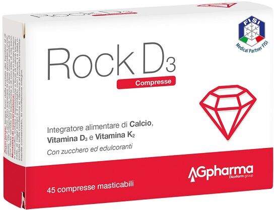 Ag Pharma Rock D3 45 Integratore Per le Ossa 45 Compresse