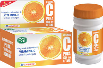 Esi Vitamina C Pura Retard Integratore Sistema Immunitario 30 Compresse