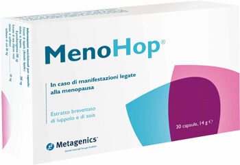 Metagenics Menohop Integratore 30 Capsule