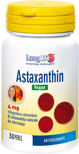 Long Life LongLife Astaxanthin Vegan 30 Perle