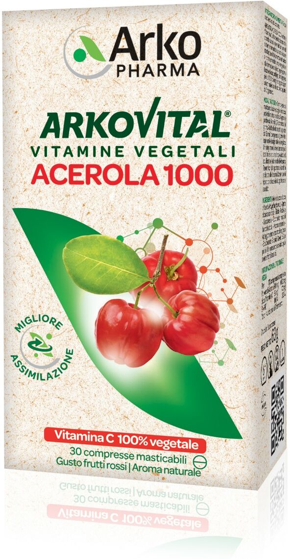 Arkopharma Arkovital Acerola 1000 30 Compresse