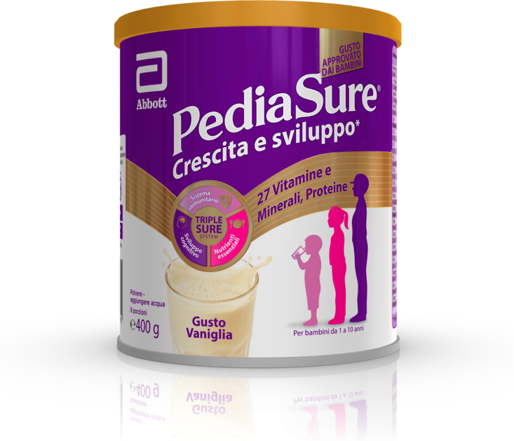 Abbott Pediasure Crescita & Sviluppo Vaniglia 400 g