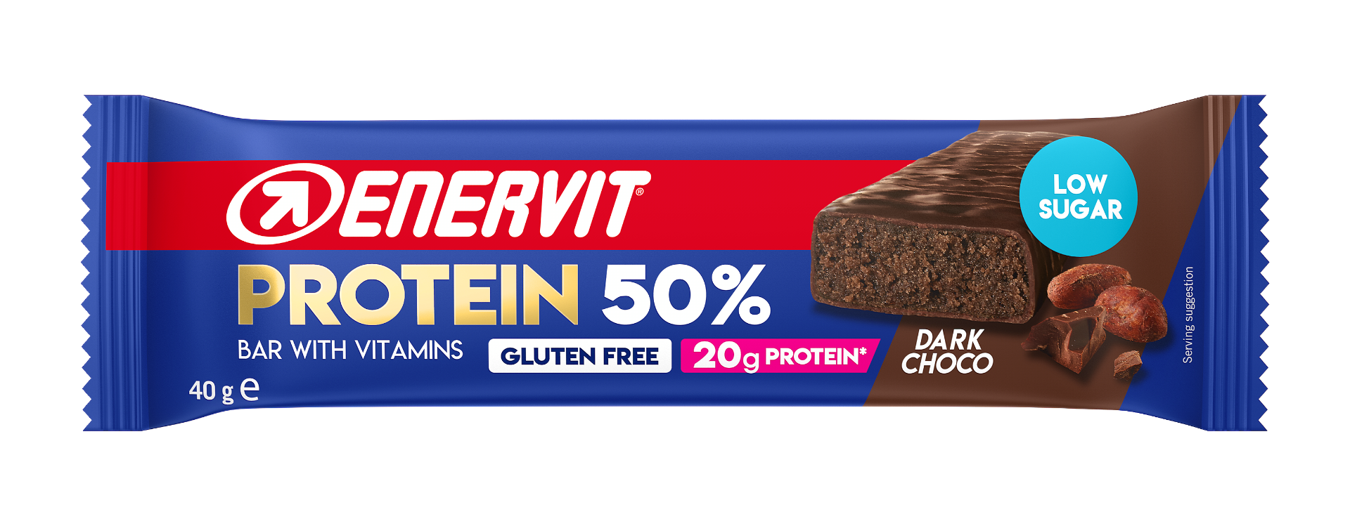 Enervit Sport Protein Bar 50% Barretta Dark Chocolate 40 G