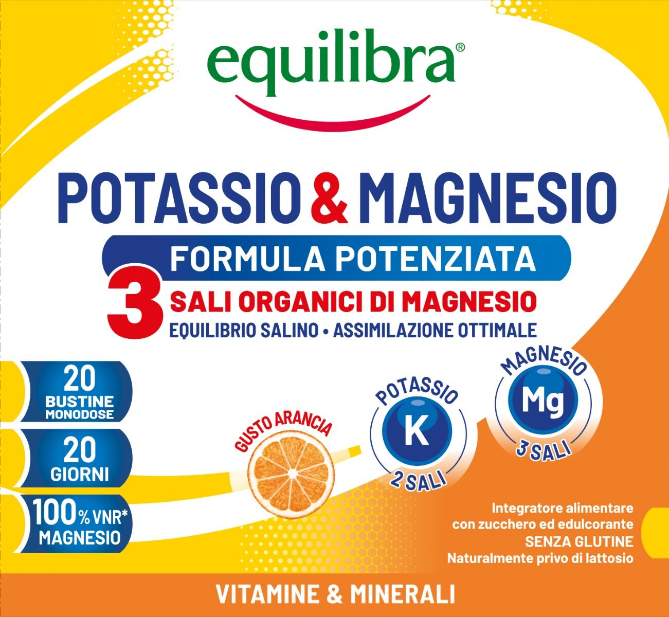 Equilibra Potassio & Magnesio 3 20 Bustine