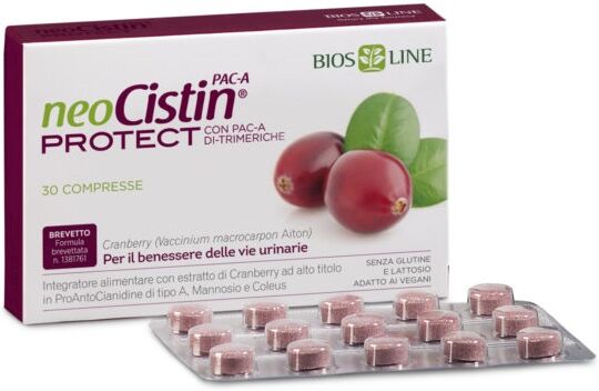 Bios Line Neocistin Pac A Protect Integratore Per Le Vie Urinarie 30 Compresse