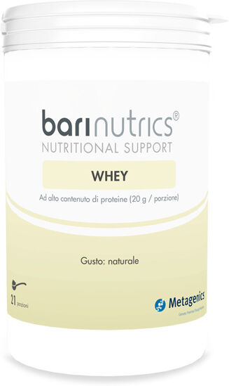 Metagenics Barinutrics Whey Integratore In Polvere Massa Muscolare 21 Porzioni